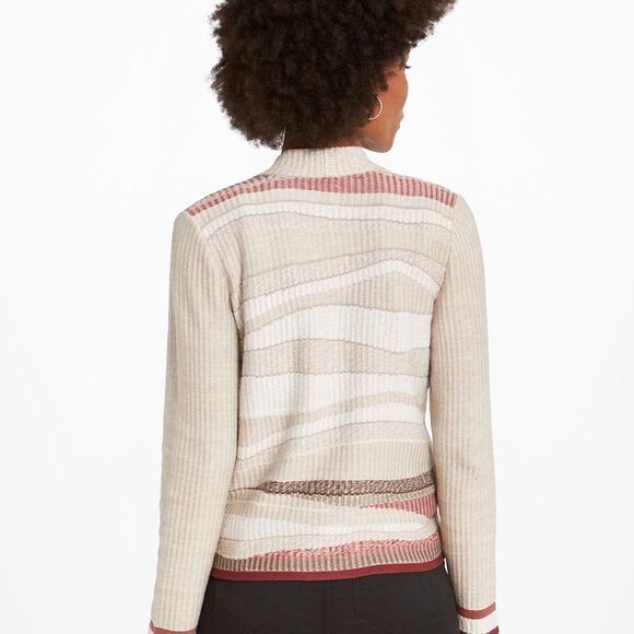 NIC + ZOE Woman’s FALL AIR CARDIGAN Size: Large - Picture 3 of 7